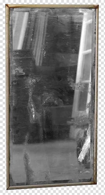 Mirrors, gray framed mirror transparent background PNG clipart