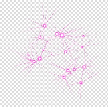Misc bg element, pink light sparks transparent background PNG clipart