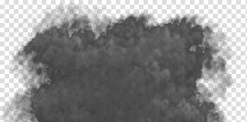 Misc cloud smoke element, brown smoke transparent background PNG clipart