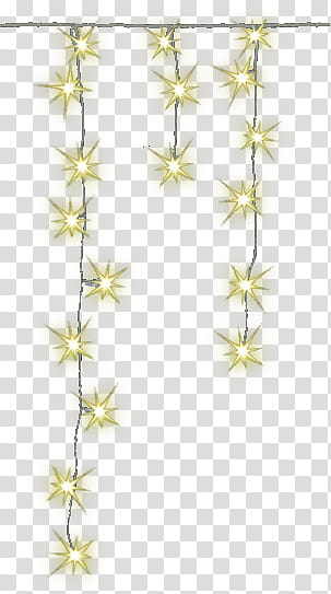 Misc lights, lighted yellow string lights transparent background PNG clipart