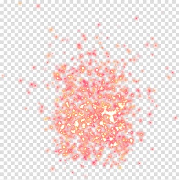 Misc, orange and red lights illustration transparent background PNG clipart
