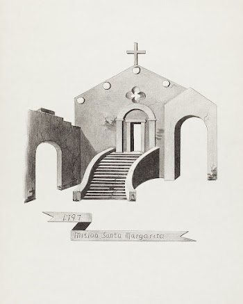 Mision Santa Margarita (1932-1942) by James | Free Photo Illustration - rawpixel