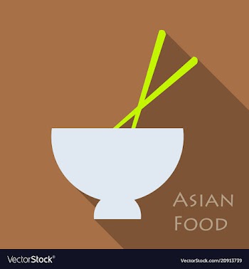 Miso soup japanese food graphic object top view vector image