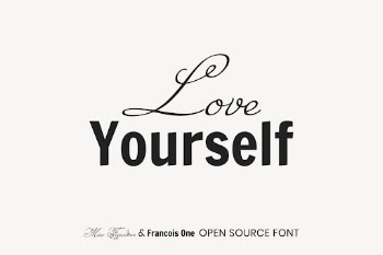 Miss Fajardose & Francois One | Free Font Add-on - rawpixel