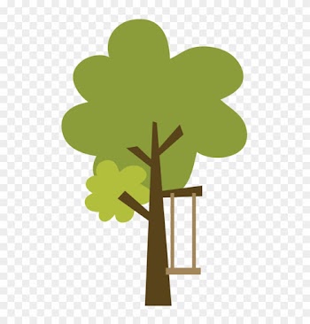 Miss Kate Cuttables - Cute Woodland Tree Clipart