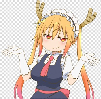 Miss Kobayashi's Dragon Maid Anime Crunchyroll Cosplay, Animation transparent background PNG clipart