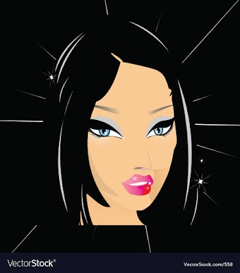 Miss misty vector image