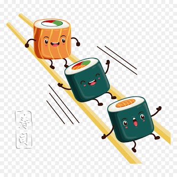 Miss Sushi Animation Cartoon - Sushi 