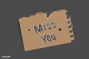 Miss you note | Free stock vector - 1016645