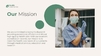 Mission statement presentation template, healthcare | Free Vector Template - rawpixel