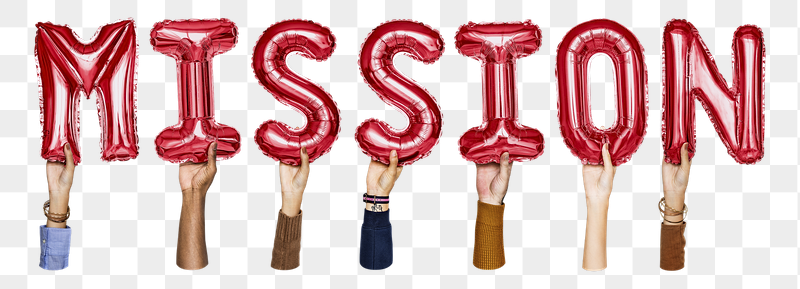 Mission word png, hands holding | Free PNG - rawpixel