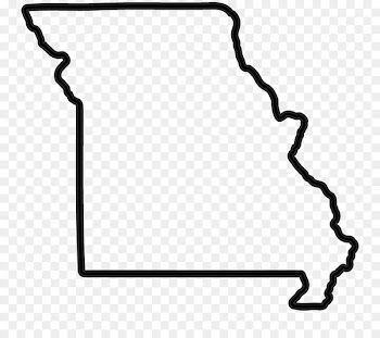 Missouri Clip art Image Outline Rubber stamp - rubber products 