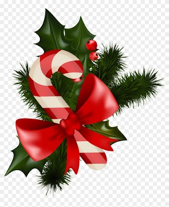 Mistletoe Clipart Free Download Clipartfest - Christmas Candy Cane Transparent