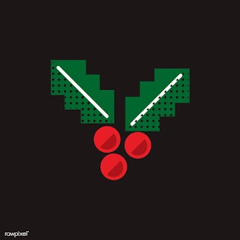 Mistletoe Icon Christmas Event Concept | Free stock vector - 280973