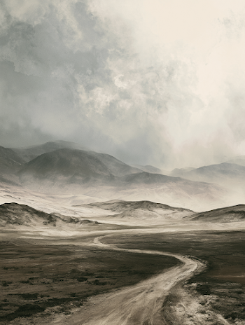 Misty Mountains and Barren Grassland