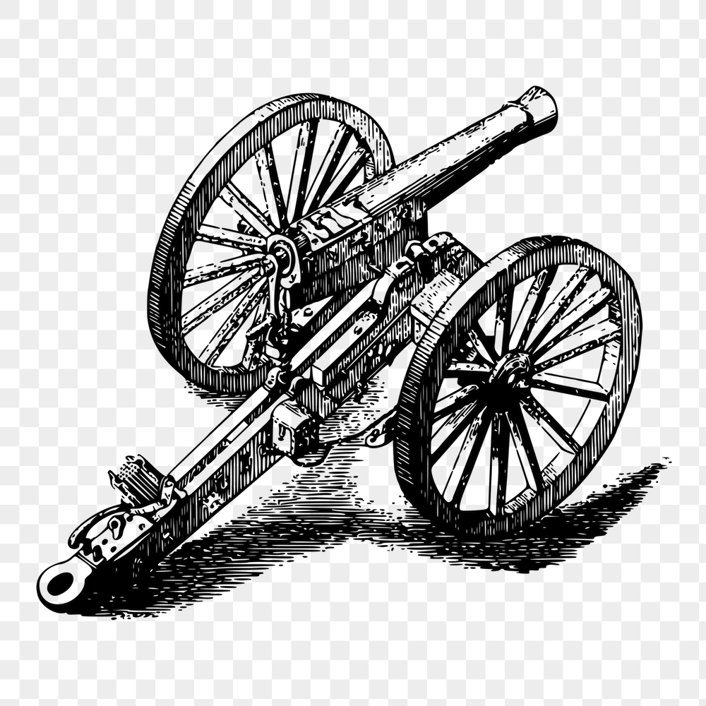 Mitrailleuse png sticker, military weapon, | Free PNG - rawpixel