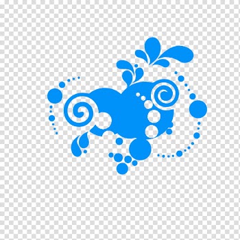 Mix, blue abstract illustration transparent background PNG clipart
