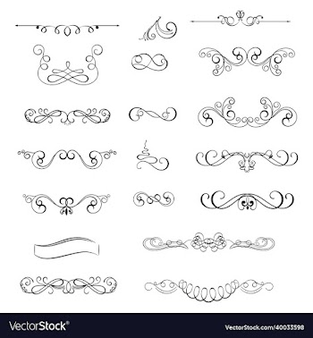 mix - royal calligraphy elements