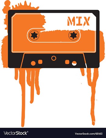 Mix tape vector image