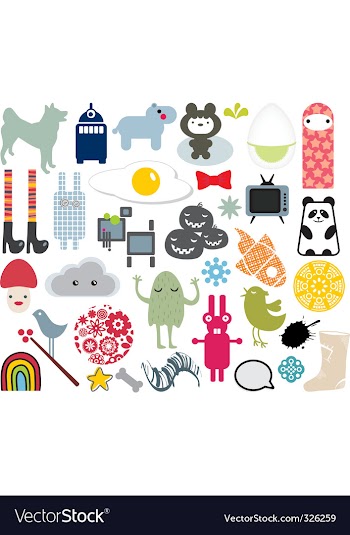 Mix vector image