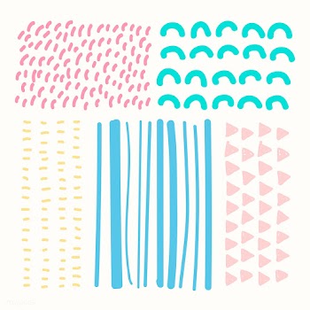 Mixed background patterns | Free stock vector - 566100
