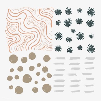 Mixed background patterns | Free stock vector - 566108