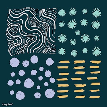 Mixed background patterns | Free stock vector - 566109