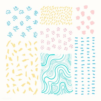 Mixed background patterns | Free stock vector - 566118