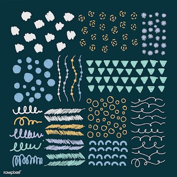 Mixed background patterns | Free stock vector - 566127