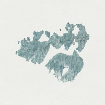 Mixed blue and green paint | Free stock vector - 582044