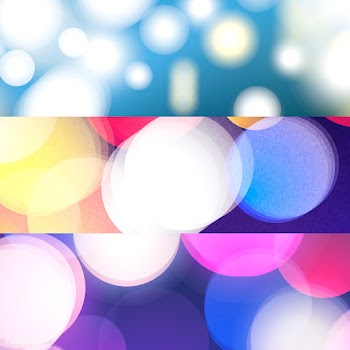 Mixed bokeh backgrounds | Free stock vector - 569915