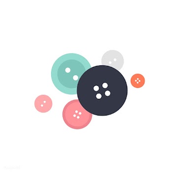 Mixed colorful buttons icon illustration | Free stock vector - 424961