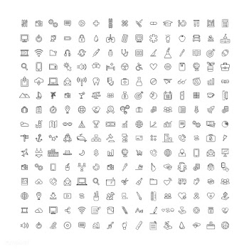 Mixed computer icons | Free stock vector - 390259