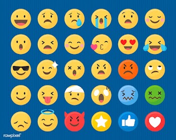 Mixed emoji set | Free stock vector - 588533