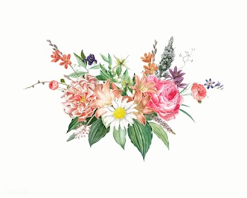 Mixed flower bouquet | Free stock vector - 569588