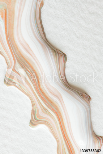 Mixed light color on a canvas