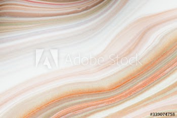 Mixed orange fluid paint