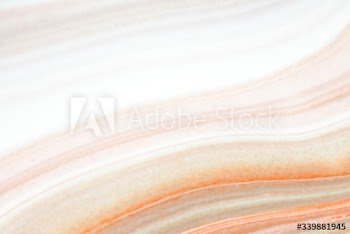 Mixed orange fluid paint