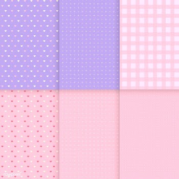 Mixed pattern pastel background vectors | Free stock vector - 512873
