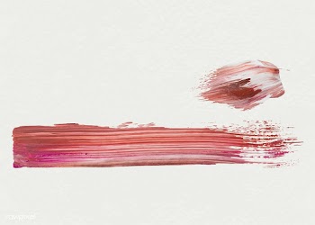 Mixed red paint brush stroke | Free stock vector - 582119