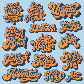 Mixed set of motivational typography | Free stock vector - 472701