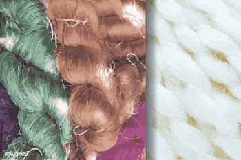 Mixed yarns background | Free stock vector - 584410