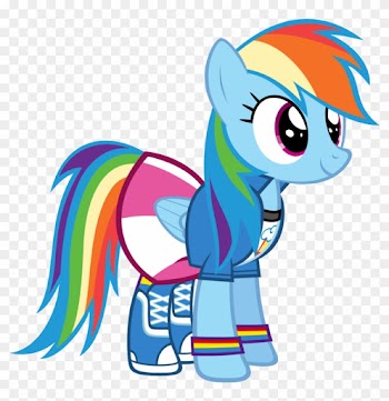 Mlp Equestria Girl Rainbow Rocks Awesome - Rainbow Dash A Girl