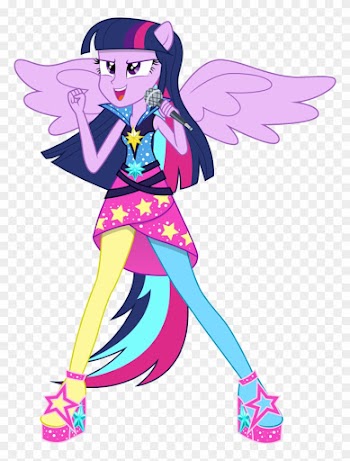 وقتی رفت توی دنیای انسان ها - Mlp Equestria Girls Rainbow Rocks Twilight Sparkle