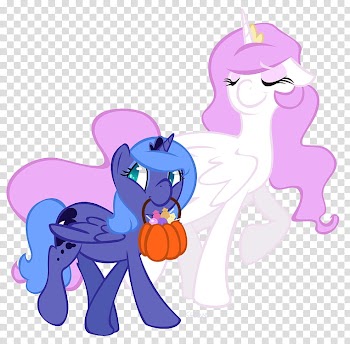 MLP Halloween Luna, My Little Pony characters transparent background PNG clipart