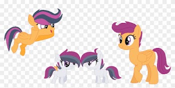 Mlp Next Gen - Mlp Scootaloo And Rumble Next Gen