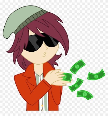 Mlprocker123, Beanie, Clothes, Dollar, Duckface, Equestria - All Dat Money