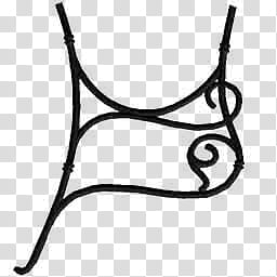 MMD STAGE Strolling on Sunday, black metal frame transparent background PNG clipart