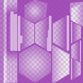 MMDxOverwatch Sombra, pink and teal abstract illustration transparent background PNG clipart