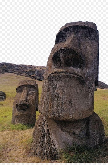 Moai Anakena Rapa Iti Pumapunku Stone sculpture - Easter Island statues image 